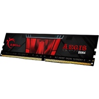 G.SKILL AEGIS RAM Module for Desktop PC, Motherboard - 16 GB (1 x 16GB) - DDR4-3200/PC4-25600 DDR4 SDRAM - 3200 MHz - CL16 - 1.35 V - Non-ECC - - - -