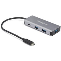 StarTech.com 4 Port USB C Hub to 3x USB A & 1x USB-C - SuperSpeed 10Gbps USB Type-C 3.2 Gen 2 Adapter Hub - USB Bus Powered - Portable - UASP Support