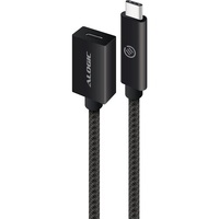 Alogic 1 m USB-C Data Transfer Cable - 1 - Cable for Notebook, Phone, Tablet - First End: 1 x USB 3.1 (Gen 2) Type C - Male - Second End: 1 x USB 3.1