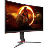AOC C27G2Z 27" Class Full HD Curved Screen Gaming LCD Monitor - 16:9 - Red, Black - 27" Viewable - Vertical Alignment (VA) - LED Backlight - 1920 x -
