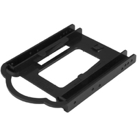 StarTech.com 5 Pack - 2.5" SSD / HDD Mounting Bracket for 3.5" Drive Bay - Tool-less - SSD Mounting Bracket 2.5 to 3.5 (BRACKET1