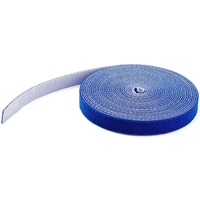 StarTech.com 25ft. Hook and Loop Roll - Blue - Cable Management (HKLP25BL) - Cable Strap - 7.6 m Length - Fabric