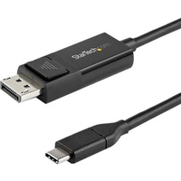 StarTech.com 3ft (1m) USB C to DisplayPort 1.2 Cable 4K 60Hz - Reversible DP to USB-C / USB-C to DP Video Adapter Monitor Cable