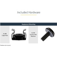 StarTech.com 2 Post Server Rack Shelf - Vented - Center Mount - Up to 75 lb. - 2 post Network Rack Shelf (CABSHF2POSTV2) - 34 kg