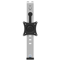 StarTech.com Cubicle Monitor Mount, Office Cubicle Wall Single 34" (17.6lb/8kg) VESA Monitor Hanger, Height Adjustable, Hanging