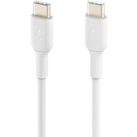 Belkin 1 m USB-C Data Transfer Cable - First End: USB 2.0 Type C - Second End: USB 2.0 Type C - White