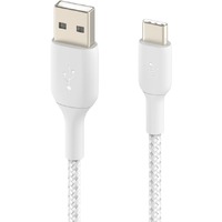 Belkin BOOST&uarr;CHARGE 1 m USB/USB-C Data Transfer Cable for Smartphone, Power Bank - First End: 1 x USB Type C - Male - Second End: 1 x USB Type A