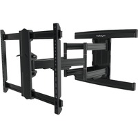 StarTech.com TV Wall Mount supports up to 100" VESA Displays - Low Profile Full Motion Large TV Wall Mount - Heavy Duty Adjustable Bracket - TV Wall