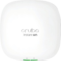 Aruba Instant On AP22 802.11ax 1.66 Gbit/s Wireless Access Point - 2.40 GHz, 5 GHz - MIMO Technology - 1 x Network (RJ-45) - Gigabit Ethernet - PoE -