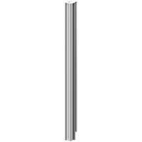 Atdec Mounting Post for Mounting Arm - Silver - Aluminium
