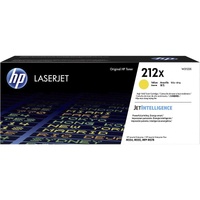 HP 212X Original High Yield Laser Toner Cartridge - Yellow - 1 Pack - 10000 Pages