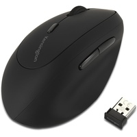 Kensington ProFit Mouse - USB - 6 Button(s) - Black - Wireless - 1600 dpi - Scroll Wheel - Left-handed