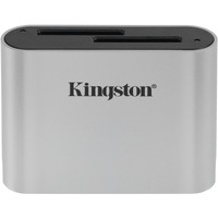 Kingston Workflow Flash Reader - USB 3.2 (Gen 1) Type C - External - SDHC, SDXC