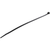 StarTech.com 100 Pack 10" Cable Ties - Black Extra Large Nylon/Plastic Zip Ties Adjustable Network Cable Wraps UL TAA - Cable Ti