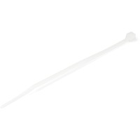 StarTech.com 100 Pack 4" Cable Ties - White Small Nylon/Plastic Zip Ties Adjustable Network Cable Wraps UL TAA - Cable Tie - 99.1 mm Length - Nylon
