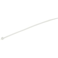 StarTech.com 100 Pack 6" Cable Ties - White Medium Nylon/Plastic Zip Ties Adjustable Network Cable Wraps UL TAA - Cable Tie - 149.9 mm Length - Nylon
