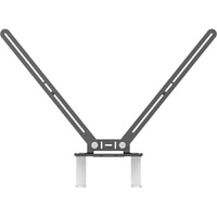 Logitech Mounting Bar for TV Mount, Video Conferencing System - Grey - 119.4 cm to 160 cm (63") Screen Support - 68.04 kg Load Capacity