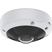AXIS M3077 6 Megapixel Outdoor HD Network Camera - Colour - Dome - White - 20 m Infrared Night Vision - H.264 (MPEG-4 Part 10/AVC), H.265 (MPEG-H - x
