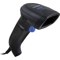 Datalogic QuickScan QD2590 Handheld Barcode Scanner Kit - Cable Connectivity - Black - USB Cable Included - Imager - USB, Serial, Keyboard Wedge, -