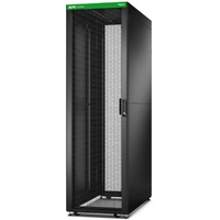 APC by Schneider Electric Easy Rack 42U Floor Standing Enclosed Cabinet Rack Cabinet - 482.60 mm Rack Width x 641.40 mm Rack Depth - Black - 599.65 -