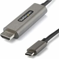 StarTech.com 10ft (3m) USB C to HDMI Cable 4K 60Hz with HDR10, Ultra HD USB Type-C to HDMI 2.0b Video Adapter Cable, DP 1.4 Alt