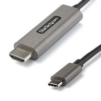 StarTech.com 16ft (5m) USB C to HDMI Cable 4K 60Hz with HDR10, Ultra HD USB Type-C to HDMI 2.0b Video Adapter Cable, DP 1.4 Alt