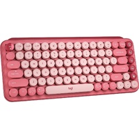Logitech POP Keys Keyboard - Wireless Connectivity - Heartbreaker - Mechanical Keyswitch - Bluetooth - 5.1 - 10 m - Emoji Hot Key(s) - ChromeOS - - -