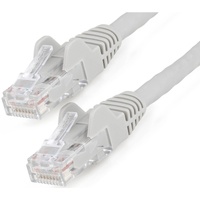 StarTech.com 7m CAT6 Ethernet Cable, LSZH (Low Smoke Zero Halogen), 10 GbE Snagless 100W PoE UTP RJ45 Grey CAT 6 Network Patch Cord, ETL - 7m Grey -