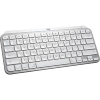 Logitech MX Keys Mini for Mac Keyboard - Wireless Connectivity - Pale Gray - MX Keyswitch - Bluetooth - 10 m - Emoji Hot Key(s) - Mac