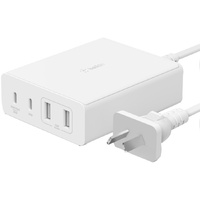 Belkin BOOST&uarr;CHARGE PRO 108 W Power Adapter - Universal Adapter - USB - USB Type-C - For Desktop PC, MacBook, iPhone, iPad, Smart Watch, Tablet,