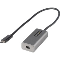 StarTech.com USB C to Mini DisplayPort Adapter, 4K 60Hz USB-C to mDP Adapter Dongle, USB Type-C to Mini DP Video Converter, w/ 1