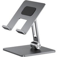 Alogic Edge Height Adjustable Tablet PC Stand - Desktop - Aluminium - Space Gray