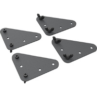 Heckler Design Mounting Adapter Kit for Display Stand, LCD Display - Black Gray - 200 x 200, 200 x 300, 200 x 400, 300 x 200, 300 x 300, 300 x 400, x