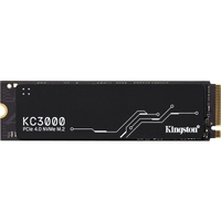 Kingston KC3000 512 GB Solid State Drive - M.2 2280 Internal - PCI Express NVMe (PCI Express NVMe 4.0 x4) - Desktop PC, Notebook Device Supported - -