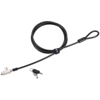 Kensington Slim Cable Lock For Notebook - 1.80 m Cable - Keyed Lock - Carbon Steel - For Notebook