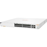 Aruba Instant On 1960 24 Ports Manageable Ethernet Switch - 10 Gigabit Ethernet, Gigabit Ethernet - 10GBase-T, 10GBase-X, 10/100/1000Base-T - 2 Layer