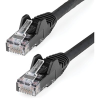 StarTech.com 10m CAT6 Ethernet Cable, LSZH (Low Smoke Zero Halogen), 10 GbE Snagless 100W PoE UTP RJ45 Black CAT 6 Network Patch Cord, ETL - 10m LSZH