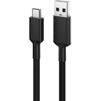 Alogic Elements Pro 1 m USB/USB-C Data Transfer Cable for Wall Charger - 1 - First End: 1 x USB 2.0 Type A - Male - Second End: 1 x USB Type C - Male