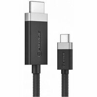 Alogic Fusion 1 m HDMI/USB-C AV/Data Transfer Cable for PC, Notebook, TV, Projector - 1 - First End: 1 x USB Type C - Male - Second End: 1 x HDMI 2.0