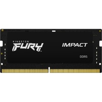 Kingston FURY Impact RAM Module for Notebook, Gaming Notebook - 8 GB (1 x 8GB) - DDR5-4800/PC5-38400 DDR5 SDRAM - 4800 MHz Single-rank Memory - CL38