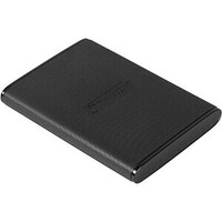 Transcend ESD270C 1 TB Portable Solid State Drive - External - Black - Desktop PC, Notebook Device Supported - USB 3.1 (Gen 2) Type C - 256-bit