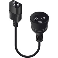 Alogic Standard Power Cord - 15 cm - For Computer, Server, UPS - IEC 60320 C14 / AS/NZS 3112