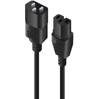 Alogic Standard Power Cord - 1 m - For Switch - IEC 60320 C14 / IEC 60320 C15