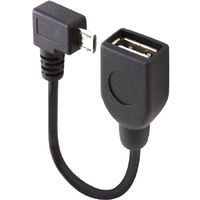 Alogic 30 cm Micro-USB/USB Data Transfer Cable for Peripheral Device, Mouse, Keyboard, Cellular Phone, Digital Text Reader, Tablet, Notebook, Digital