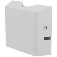 Ergotron Mounting Enclosure for CPU, Computer - White - 2.27 kg Load Capacity - High-grade Plastic