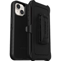 OtterBox Defender Rugged Carrying Case (Holster) Apple iPhone 14 Smartphone - Black - Drop Resistant, Bump Resistant, Scrape Resistant, Dirt Wear - -