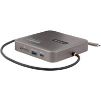 StarTech.com USB-C Multiport Adapter, Dual 4K 60Hz HDMI, 2-Port USB-A/USB-C 10Gbps Hub, 100W PD, GbE, SD, Travel Docking Station