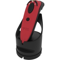 Socket Mobile DuraScan D720 Rugged Warehouse, Manufacturing Handheld Barcode Scanner - Wireless Connectivity - Red - 1D, 2D - LED - Linear - Linear -