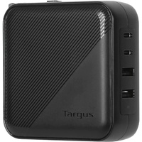 Targus PowerElite APA109GL AC Adapter - Universal Adapter - 2.0 USB - 2.0 USB Type-C - For Notebook, Tablet PC, Smartphone - Europe, Australia - 120