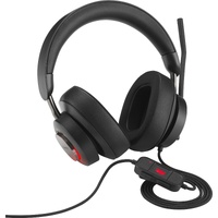 Kensington H2000 Wired Over-the-ear Stereo Headset - Black - Binaural - Ear-cup - 32 Ohm - 20 Hz to 20 kHz - 182.9 cm Cable - Omni-directional, - - C